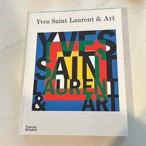 Like New YSL & Art Coffee Table Book